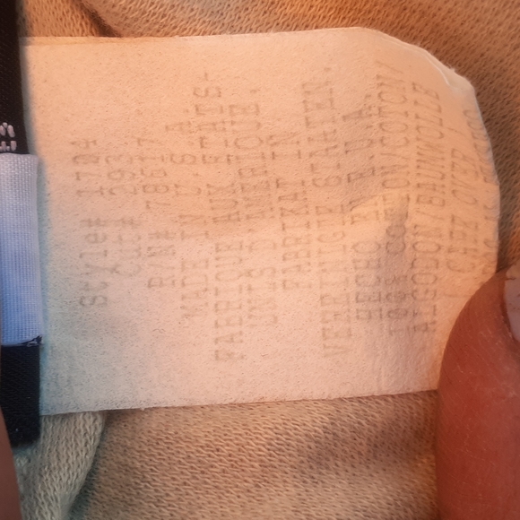 Elle Tan Tunic Tank Top Blouse Graphic print M/ L One Size - Picture 6 of 6